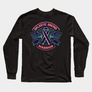 Aplastic anemia warrior Long Sleeve T-Shirt